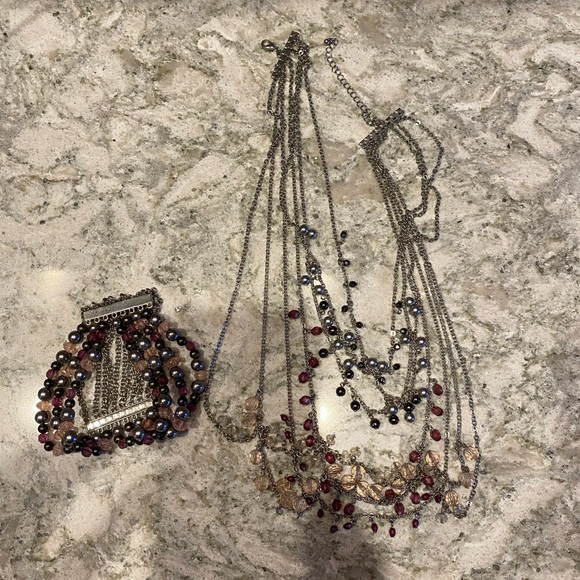 BKE Jewelry - BKE bracelet and necklace